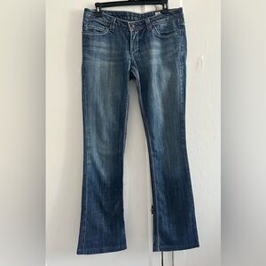 People's Liberation Medium Blue Boot Cut Jeans